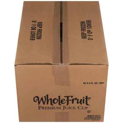 Whole Orange Pineapple Premium Juice Cup, 96 x 4.4 oz Case - GS1 closed shipping case image