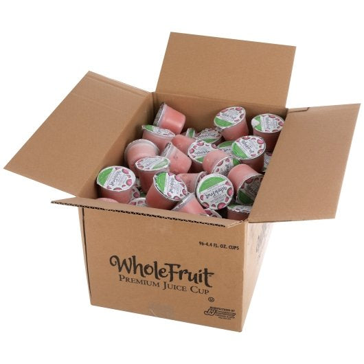Whole Watermelon Premium Juice Cup, 96 x 4.4 oz Case - GS1 open-case image