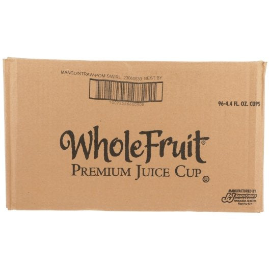 Whole Fruit Mango Strawberry Pomegranate Frozen Juice Cup, 96 x 4.5 fl oz Case - DOT product image 7