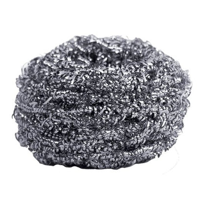 O-Cedar Commercial Stainless Steel Large 35 Grams Scrubber, 1 x 72 each Case - DOT product image 3