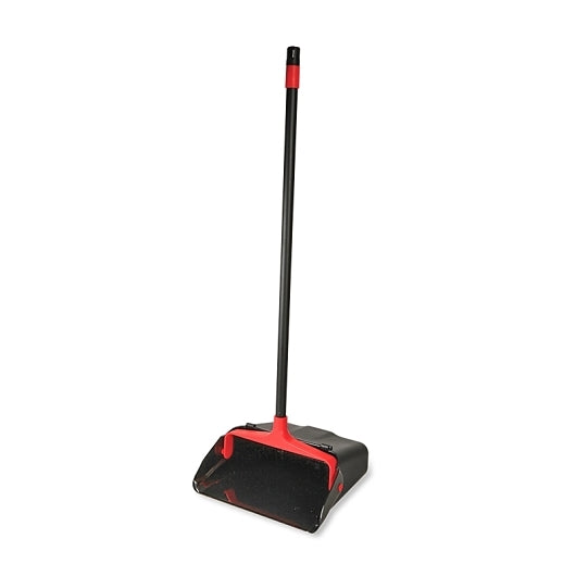 O-Cedar Commercial Lobby Polypropylene Black Dust Pan, 1 x 6 each Case - Janitorial Supplies