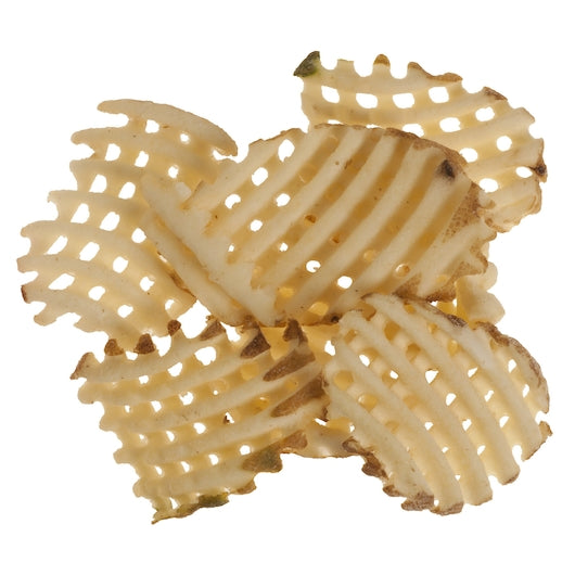 Mccain Surecrisp Flavorlasts Skin On Waffle Fries, 6 x 4.5 lb Case - Frozen Potatoes Sides