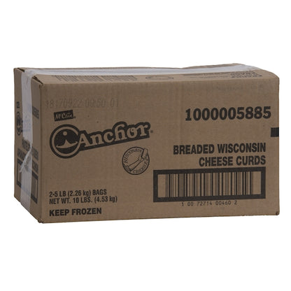 Anchor Breaded Wisconsin Cheese Curds, 2 x 5 lb Case - DOT product image 3