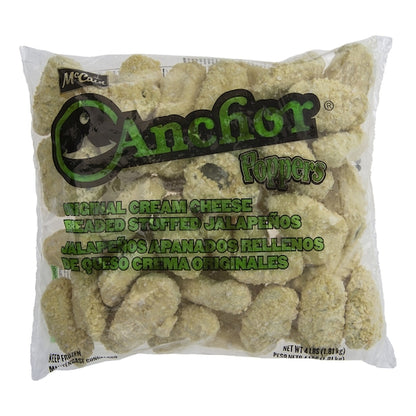 Anchor ORIGINAL CREAM CHEESE STUFFED JALAPENOS, 4 x 4 lb Case - DOT product image 2