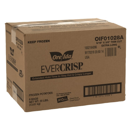 McCain Ore Ida Thin Cut French Fries, 6 x 6 x 30 lb Case - DOT product image 5