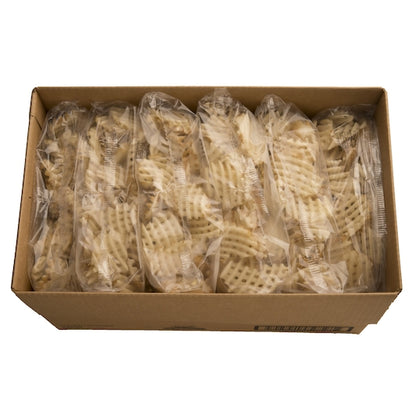 Mccain Skin On Cross Trax Waffle Fries, 6 x 6 x 27 lb Case - DOT product image 4