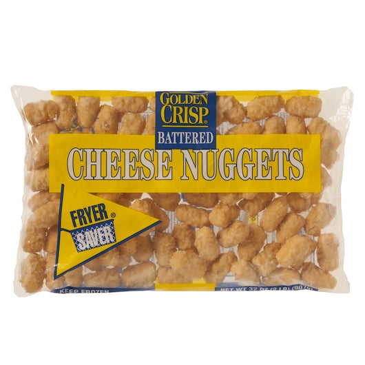 Golden Crisp Fryersaver Battered Cheese Nuggets, 6 x 2 lb Case - DOT product image 2