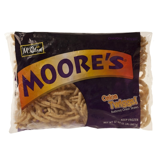 Moores Onion Twiggs! Battered Onion Straws, 9 x 2 lb Case - DOT product image 2