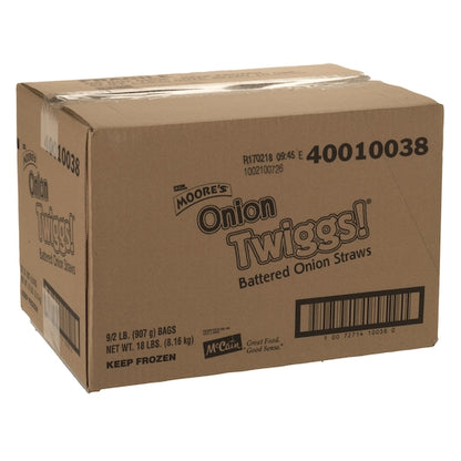 Moores Onion Twiggs! Battered Onion Straws, 9 x 2 lb Case - DOT product image 3