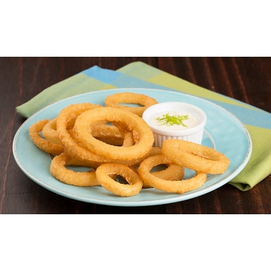 Moores 3/8" Battered Onion Rings, 6 x 2.5 lb Case - DOT product image 8