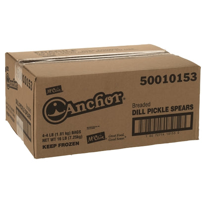 Anchor Breaded Dill Pickle Spears, 4 x 4 lb Case - DOT product image 8