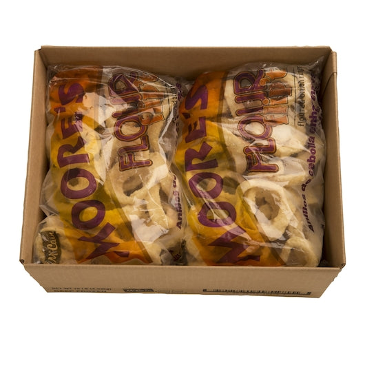 Moores Floured Onion Rings, 4 x 2.5 lb Case - DOT product image 3