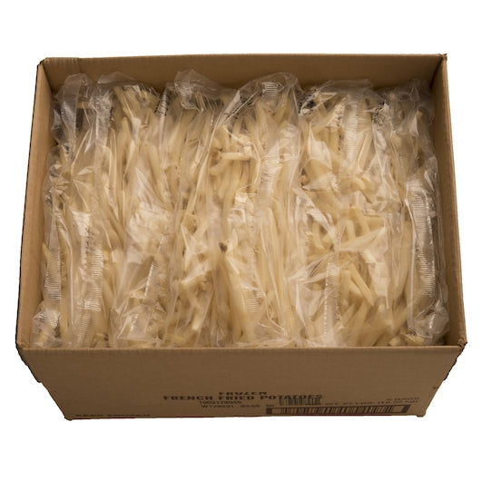 McCain Golden Shoestring 1/4" Grade A Fancy Shoestring French Fries, 6 x 6 x 27 lb Case - DOT product image 5