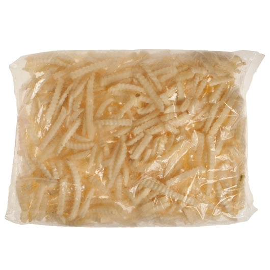 McCain Golden Crinkle 3/8" Grade A Fancy Crinkle Cut French Fries, 6 x 6 x 30 lb Case - DOT product image 2