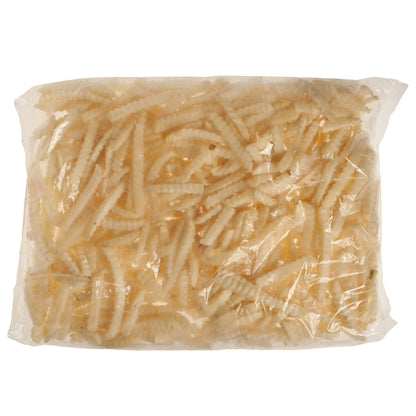McCain Golden Crinkle 3/8" Grade A Fancy Crinkle Cut French Fries, 6 x 6 x 30 lb Case - DOT product image 2