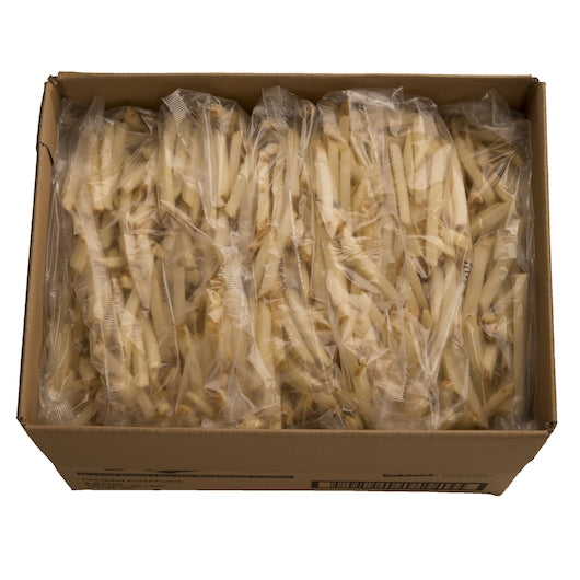 Mccain 5/16" Premium Extra Long Thin Cut Skin On French Fries, 6 x 6 x 30 lb Case - DOT product image 5