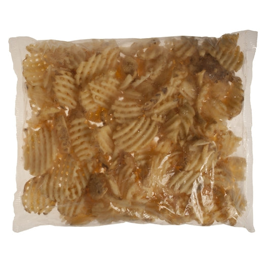 Mccain Ultimate Crispy Coated Skin On Waffle Fries, 6 x 4.5 lb Case - Frozen Potatoes Sides
