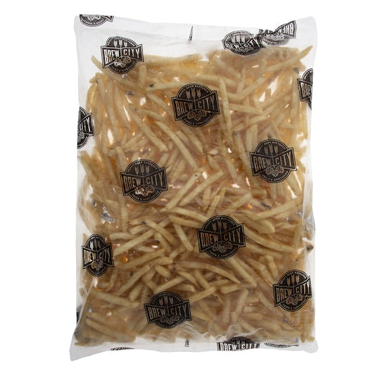 Brew City 5/16 Inch Straight Cut Beer Battered Extra Long Fancy Grade A Fries, 1 x 30 lb Case - DOT product image 2