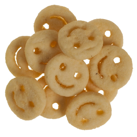 Mccain Crispy Smile Shaped Potatoes, 6 x 6 x 24 lb Case - Frozen Potatoes Sides