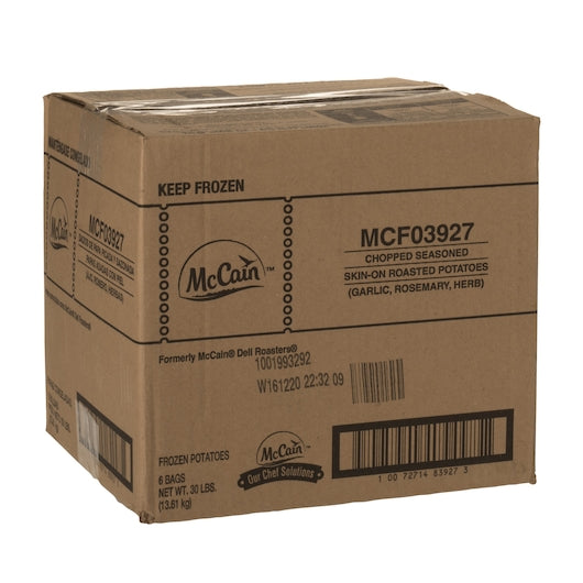 Mccain Seasoned Skin On Roasted Potatoes, 6 x 6 x 30 lb Case - DOT product image 3