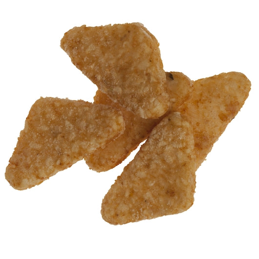 McCain Ore Ida Triangle Potato Patties, 6 x 6 x 30 lb Case - Frozen Potatoes Sides
