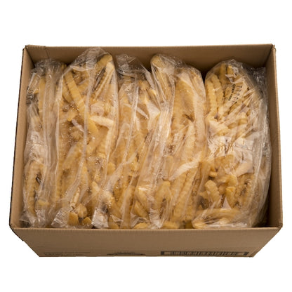 Mccain 1/2 Inch Thick Crinkle Cut French Fries, 6 x 6 x 30 lb Case - DOT product image 7