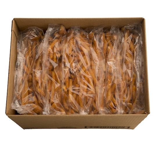 Mccain Redstone Canyon 3/8" Extra Long Seasoned Straight Cut Skin On Regular Fries, 6 x 6 x 30 lb Case - DOT product image 4