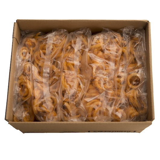 Mccain Redstone Canyon Seasoned Skin On Curly Fries, 6 x 6 x 24 lb Case - DOT product image 8