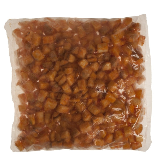 Mccain Redstone Canyon 3/4" x 1" x 5/8" Skin On Seasoned Hash Brown Cube, 6 x 6 x 30 lb Case - DOT product image 2