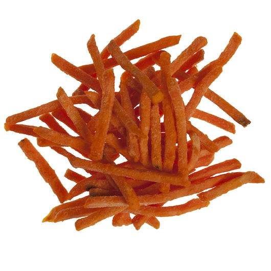 Mccain Harvest Splendor Thin Stix Extra Long Sweet Potato Fries, 6 x 6 x 15 lb Case - Frozen Potatoes Sides