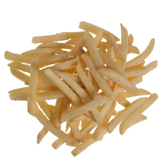 Mccain 3/8" Surecrisp Flavorlasts Premium Extra Long Regular Fries, 6 x 6 x 30 lb Case - Frozen Potatoes Sides