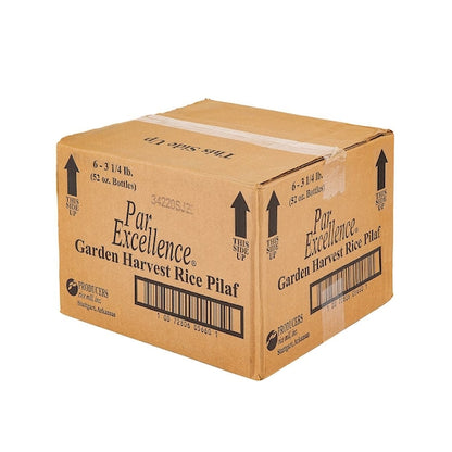 Garden Harvest Rice Par Excellence Garden Harvest Seasoned Rice Mix, 6 x 3.25 lb Case - DOT product image 5