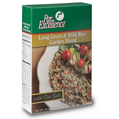 Producers Rice ParExcellence Par Excellence Long & Wild With Garden Blend Seasoned Rice Mix, 6 x 36 oz Case - Breakfast