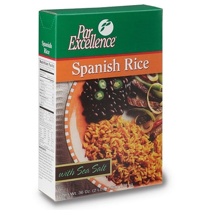 Producers Rice Mill Par Excellence Spanish Seasoned Rice Mix, 6 x 36 oz Case - Breakfast Foods