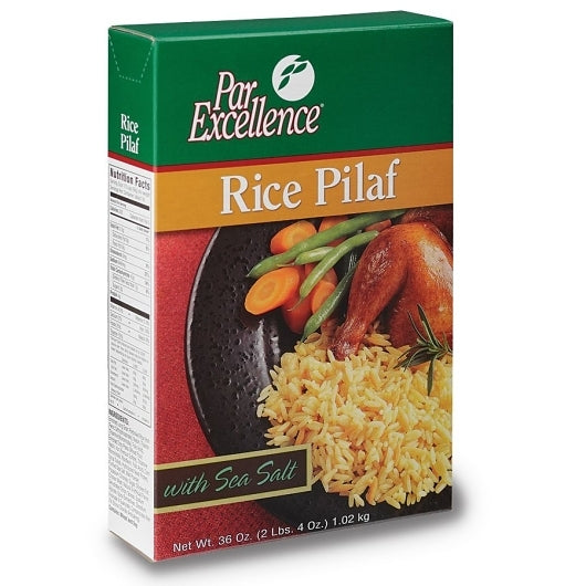 Producers Rice Mill Par Excellence Rice Pilaf Seasoned Rice, 6 x 36 oz Case - Breakfast Foods