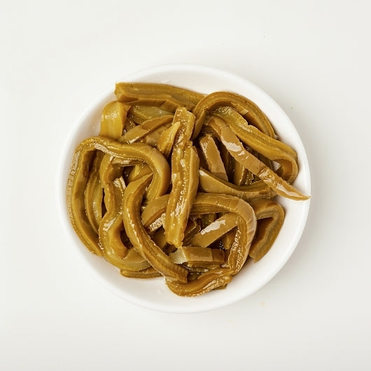 Dona Maria Nopalitos Pepper Sliced, 12 x 30 oz Case - GS1 product shown out of package