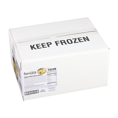 Bernardi Jumbo Round Cheese Ravioli, 2 x 5 lb Case - GS1 closed shipping case image