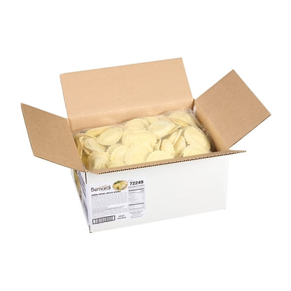 Bernardi Jumbo Round Cheese Ravioli, 2 x 5 lb Case - GS1 open-case image