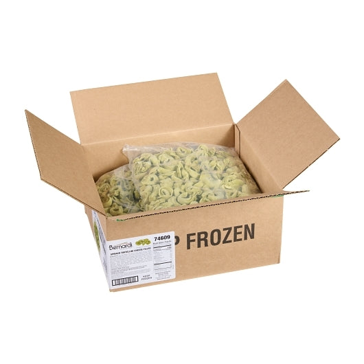 Bernardi Spinach Tortellini, 3 x 4 lb Case - GS1 open-case image