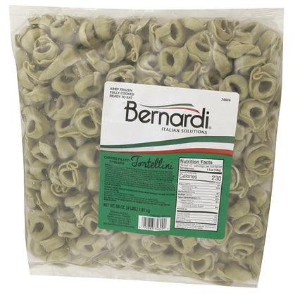 Bernardi Spinach Tortellini, 3 x 4 lb Case - GS1 inner-pack image