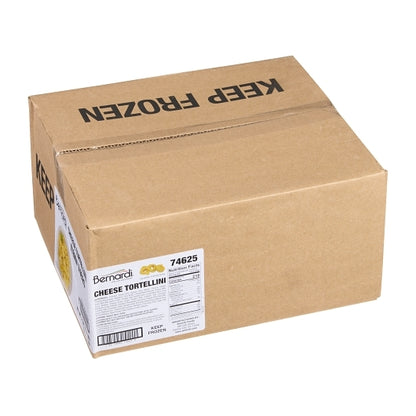 Bernardi Cheese Tortellini, 3 x 4 lb Case - GS1 closed shipping case image