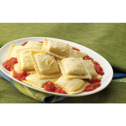 Bernardi Square Cheese Ravioli, 2 x 5 lb Case - Alternate product angle or state