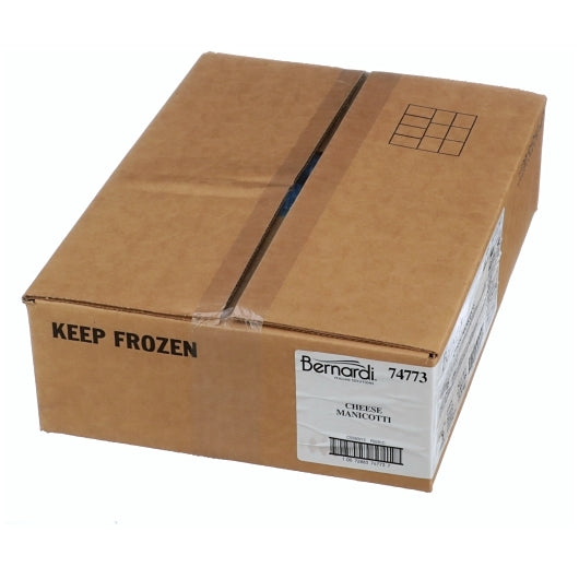 Bernardi 4.25 Inch Manicotti, 1 x 11.48 lb Case - GS1 closed shipping case image