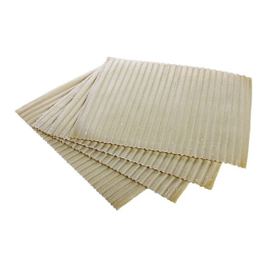 Bernardi Wavy Lasagna Pasta Sheets, 1 x 10 lb Case - GS1 product shown out of package