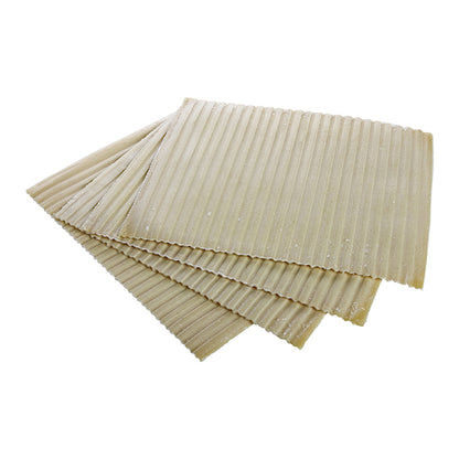 Bernardi Wavy Lasagna Pasta Sheets, 1 x 10 lb Case - GS1 product shown out of package