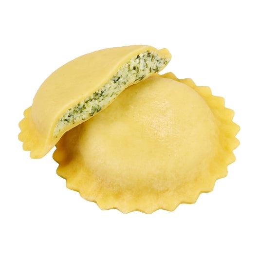 Bernardi Jumbo Round Florentine Ravioli, 2 x 5 lb Case - GS1 raw or uncooked product image