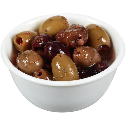 Pearls Pitted Medley Greek Olives Jar, 6 x 6.3 oz Case - DOT product image 7