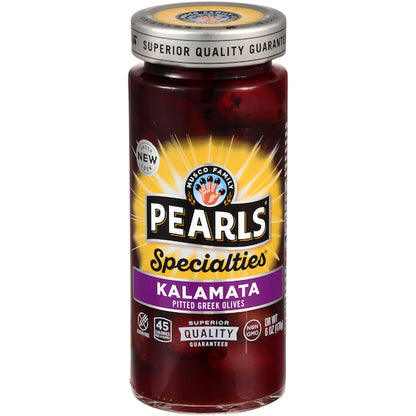 Pearls Pitted Kalamata Olives Jar, 6 x 6 oz Case - DOT product image 3