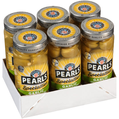 Pearls Garlic Stuffed Queen Olives Jar, 6 x 7 oz Case - DOT product image 7