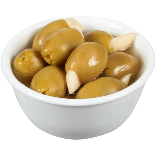 Pearls Garlic Stuffed Queen Olives Jar, 6 x 7 oz Case - DOT product image 6
